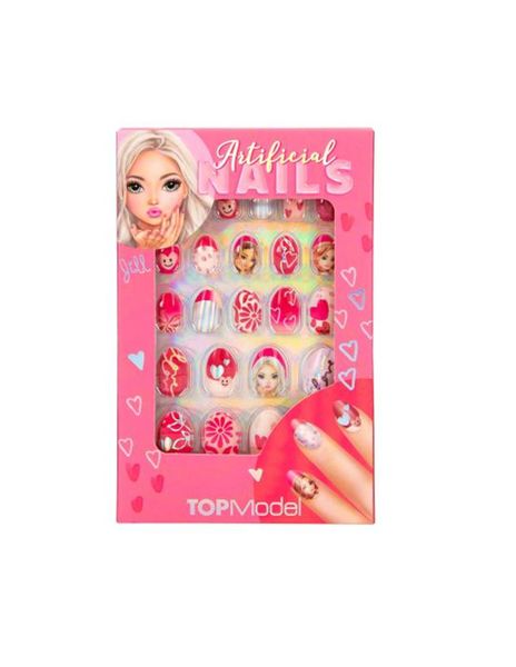 Top Model Artificial Nails Hearts