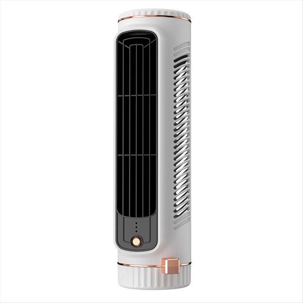 Bladeless Tower Fan Desktop Air Cooler Silent Office Fan Green