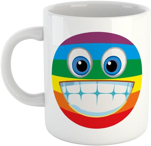 LGBTQ Smiley-Father's day-Mother's day-Christmas-Valentines Mug