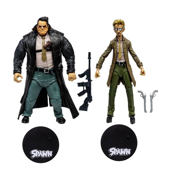 Spawn 7IN Scale Sam &amp; Twitch Figure Set