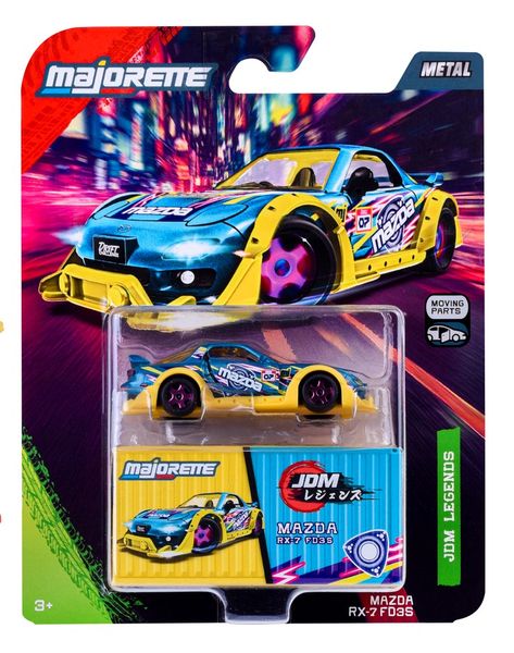 Majorette JDM Legends Deluxe Cars 6 + 1 Assorted, Blind Pack