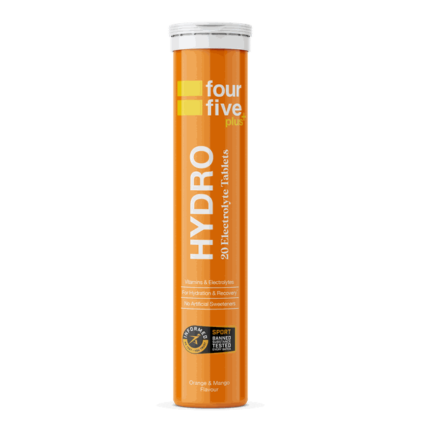 Fourfive Hydrate x20 Tablets (Orange&amp;Mango)Low Calorie Vitamin Electrolytes