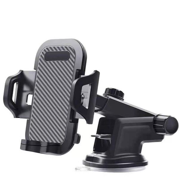 Car Phone Holder Strongest Suction &amp; Clip Cell Phone Mount for car