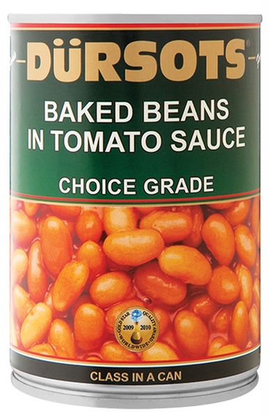 Dürsots Baked Beans In Tomato Sauce - 12 x 410g
