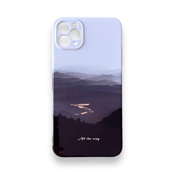 Landscape Dark Print Hard Phone Case For iPhone 11 Pro Max