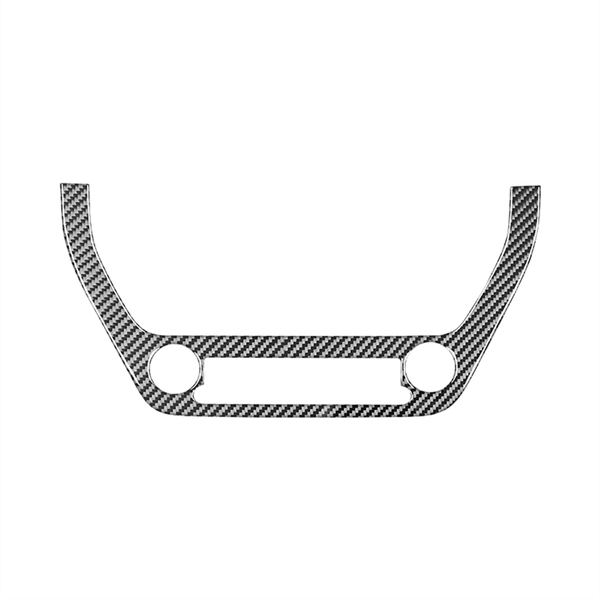 Carbon Fiber for Center Control Ac Vent Button Cover Compatible with Toyota