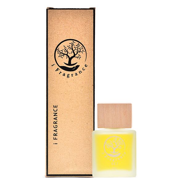 i fragrance Lemongrass Scented Wooden Cap Diffuser - 200ml