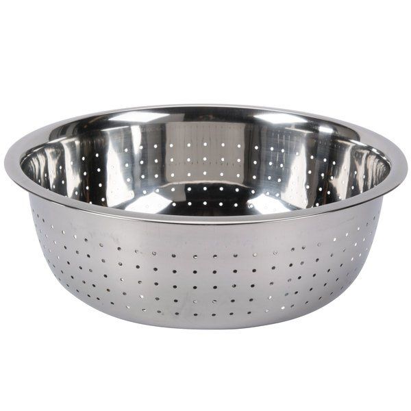 Colander Chinese Style Stainless Steel (28 x 11cm)