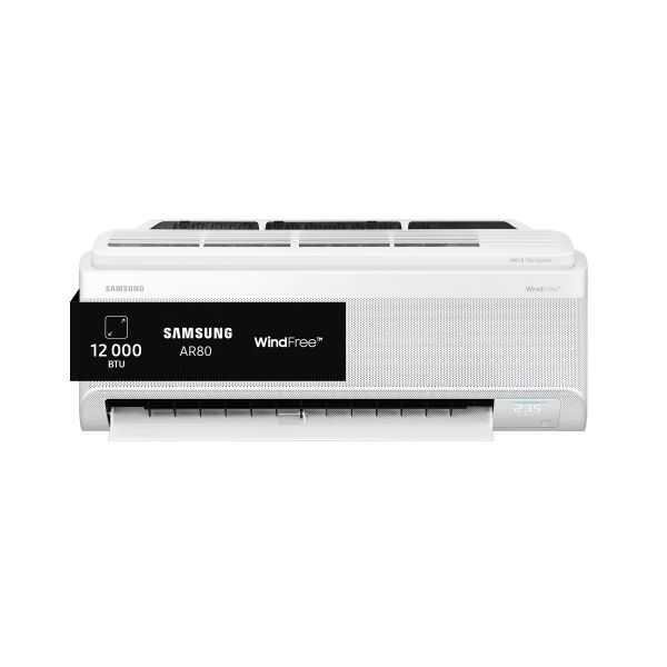 Samsung AR80 WindFree Inverter (12000 BTU) with AI and WI-FI technology