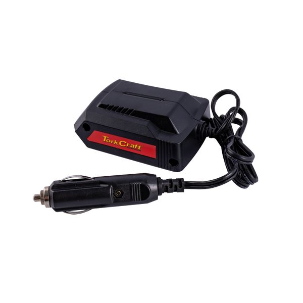 Tork Craft 12V Battery Car Charger For 20V Batteries 2.3A 0.8M Cable
