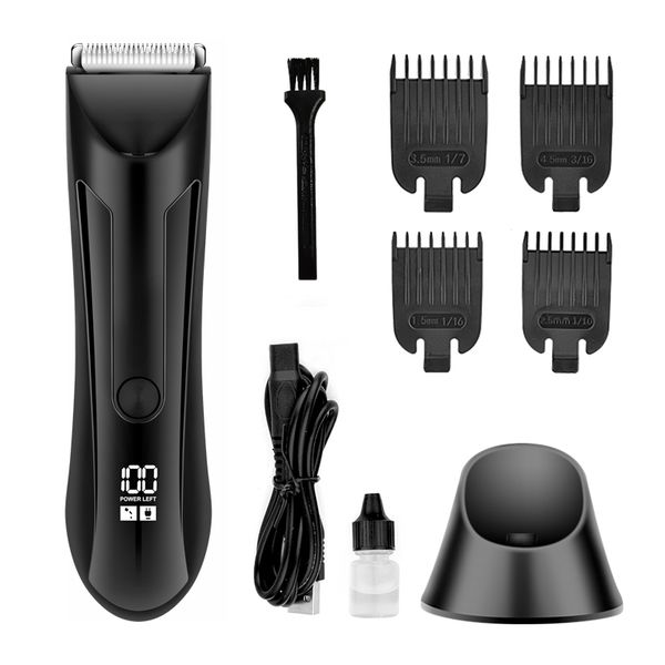 Body Hair Trimmer for Men, Beard Trimmer, Electric Trimmer, Shaver, Groomer