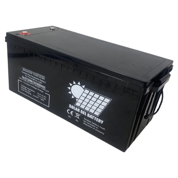 200AH 12V Sealed Rechargeable Solar Gel Battery Q-DY200