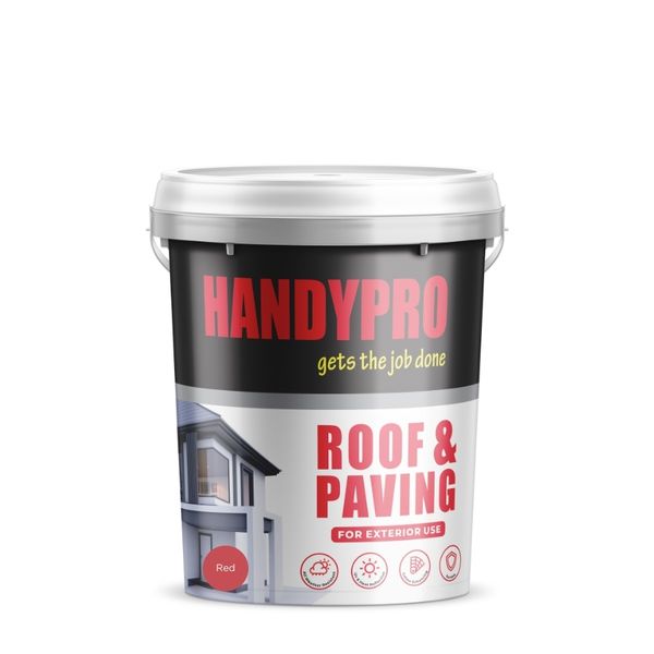 Handyman's HandyPro Roof &amp; Paving Paint - 5L - Red