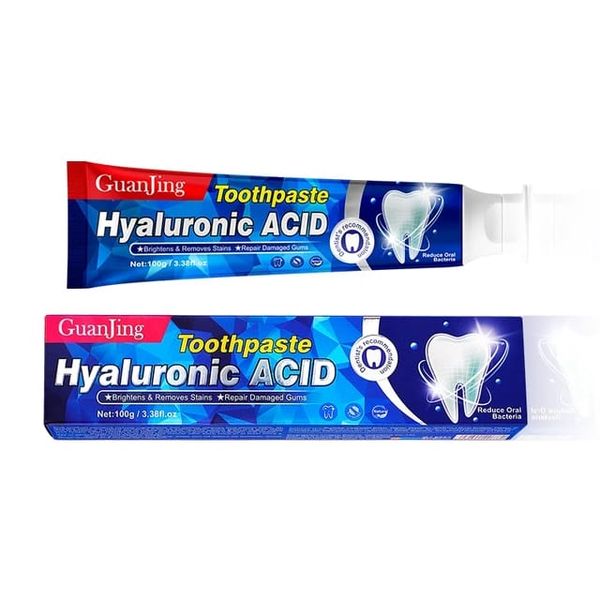 Guanjing Hyaluronic Acid Brightens &amp; Removes Stains Toothpaste 100g