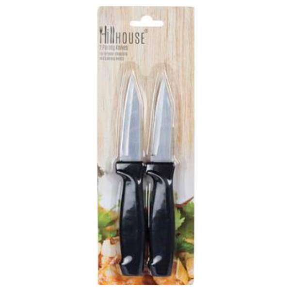 SD Homeware - Black Paring Knife Set Of 2 x 2