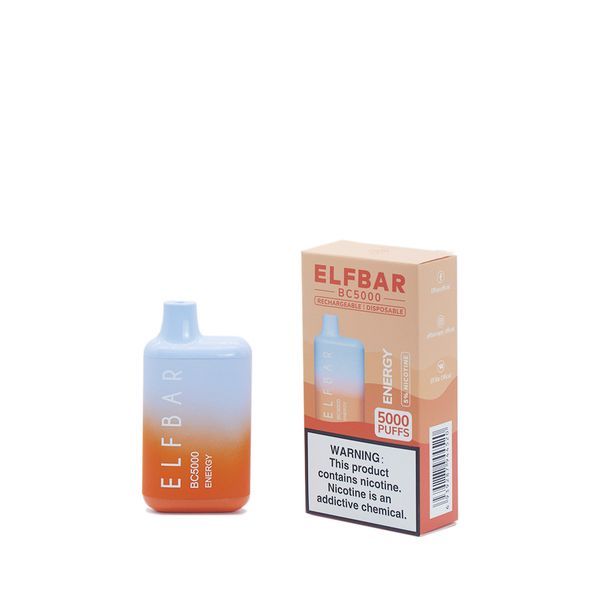 Elfbar BC5000 Energy - Disposable Vape - 50mg 5% Nic