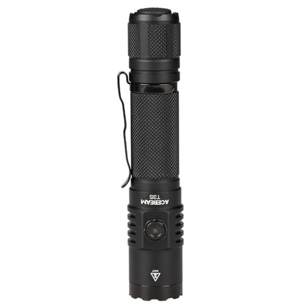 Acebeam T35 EDC/Compact Tactical Flashlight - 1900 Lumens, 380m Throw