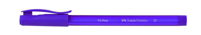 Faber Castell, Tri-Flow Ball Pen - Violet 50'S