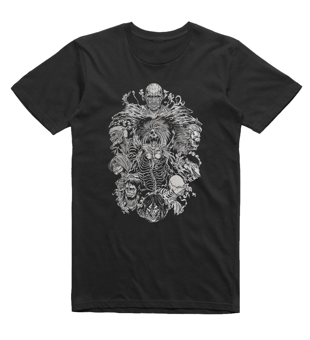 Attack on Titan - The Titans T-Shirt | Shop Today. Get it Tomorrow ...