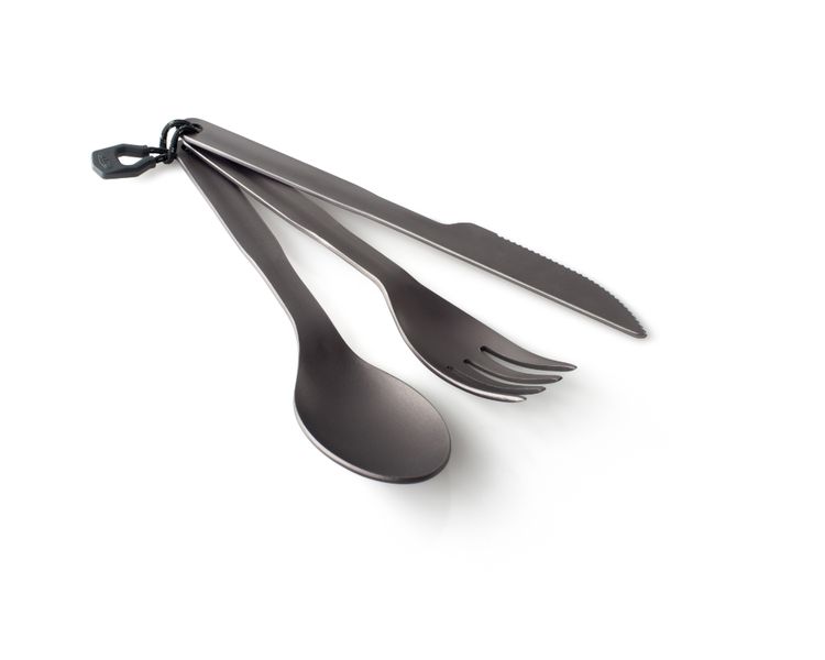 GSI Outdoors Halulite 3 Piece Ring Cutlery Set