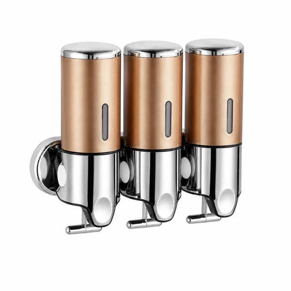 Wall Mounted Manual Soap Dispenser for Bathroom and Shower