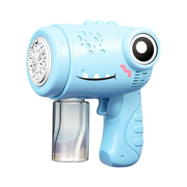 Shark Bubble Gun Blower for Kids - Blue