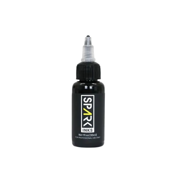 Black Tattoo Ink For Professional Use - 30ml