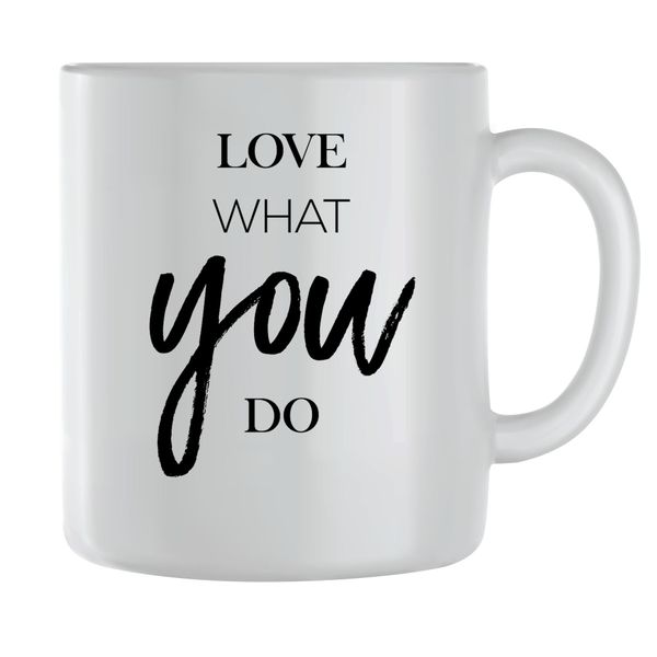 Love Coffee Mugs for Men Women with Motivational Saying Graphic Cup Gift187