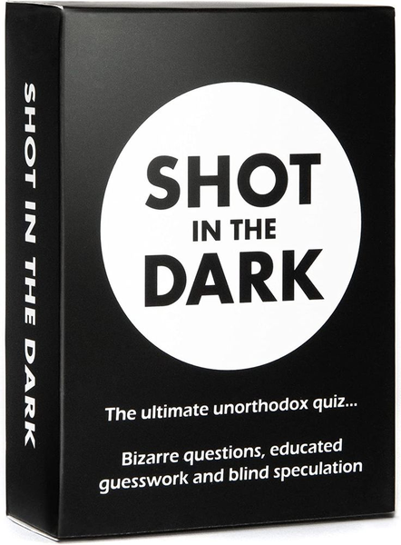 Shot In The Dark Card Game - Unorthodox Party Quiz