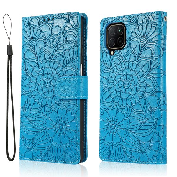 Skin-Feel Embossed Phone Case Compatible with Huawei P20 Lite