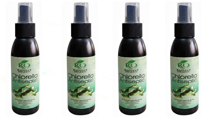4 Pack of Chlorella Antiseptic Spray - (100ml x 4)