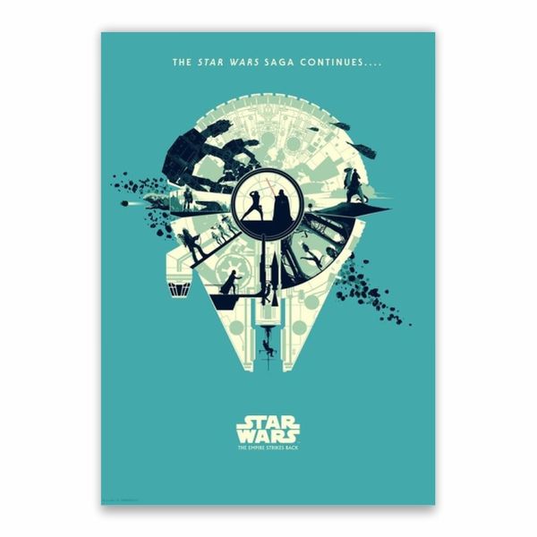 The Empire Strikes Back Poster - A1
