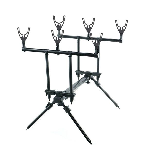 Adjustable Retractable Carp Fishing Rod Pod Stand Holder
