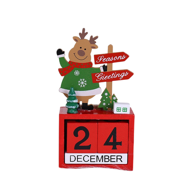 Advent Calendar - Wooden Blocks