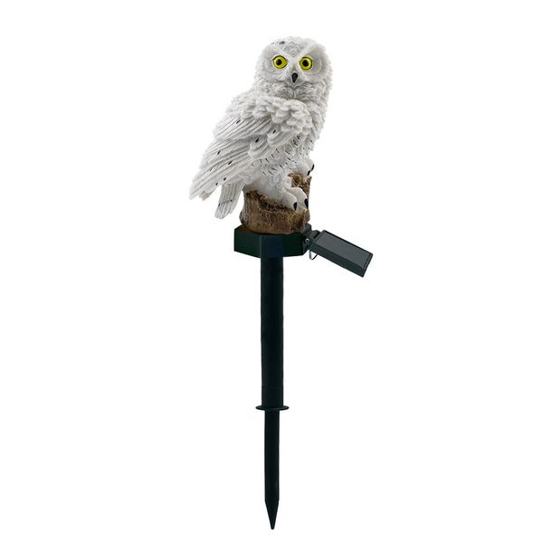 Outdoor Waterproof Solar Lawn Light Garden Owl Decoration Led Lamp