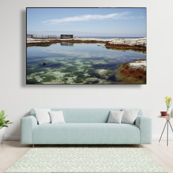 Canvas Wall Art - Still Waters Abstract - IM0039