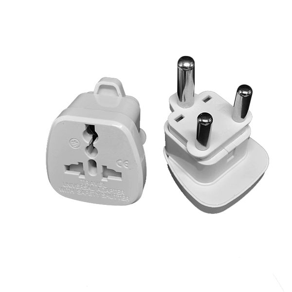 Dr Light Travel Universal Adapter with Safety Shutter - 2 Pack