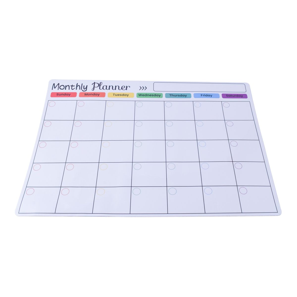 Magnetic Monthly Planner Target