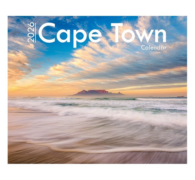Cape Town - A4 Wall Calendar 2026