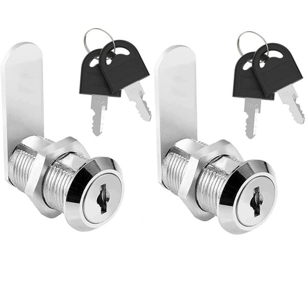 Lock Cam N/P 2 Piece,Cupboard Locks,Drawer Lock,Letterbox Lock,Lever Lock