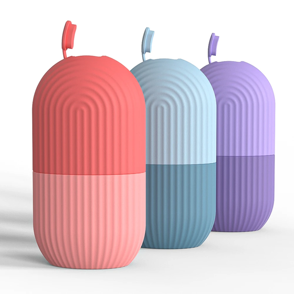 Silicone Facial Ice Rollers - Pack of Three