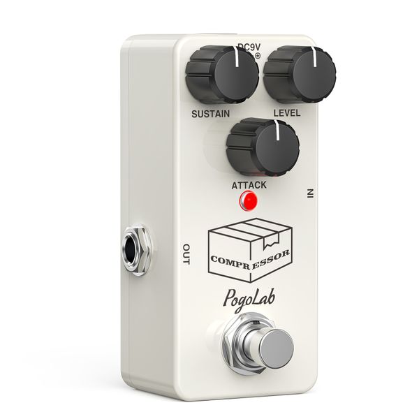 POGOLAB Compressor Guitar Effect Pedal for Electric Guitar True Bypass
