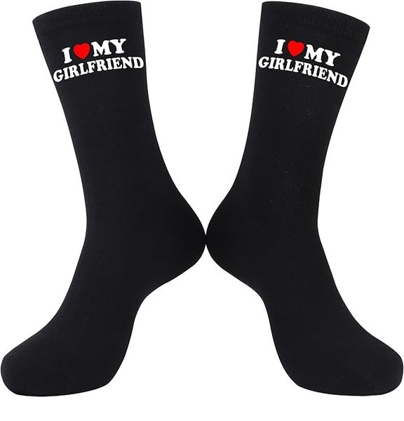 I Love My Girl friend Socks, Gift Anniversay, Valentine's Day, Christmas