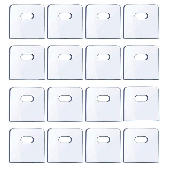 16 Set/ 32 Pieces Clear Vertical Blind Repair Tabs,