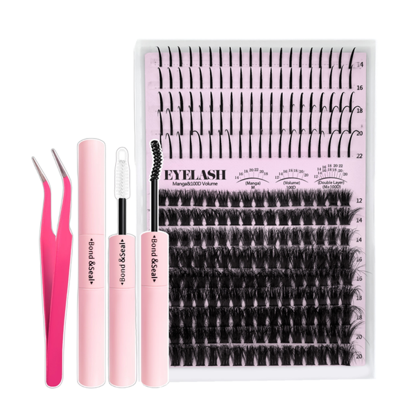 Lash Clusters 100D 14-20mm False Eyelash Thick Eyelash Extension