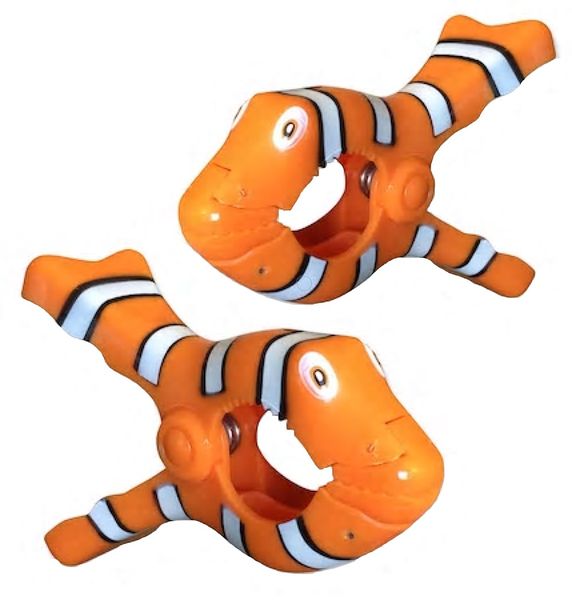 O2Cool Clown Fish Boca Clips