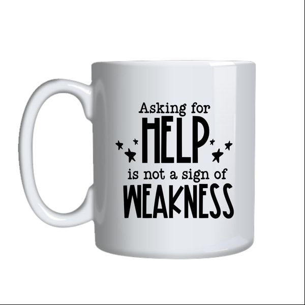 Help Coffee Mugs Trendy Motivational Graphic Cup Design Birthday Present042