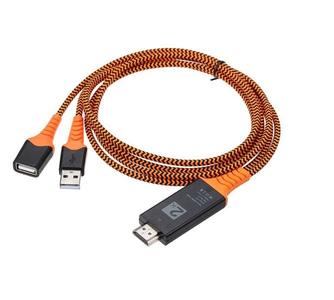 MR A - iPhone High Quality HDTV cable 2K (plug &amp; play)