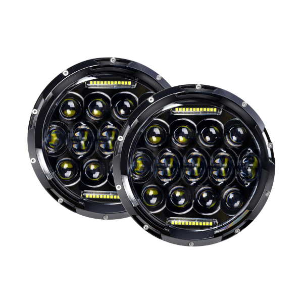 2 Piece LED Headlight for Jeep
