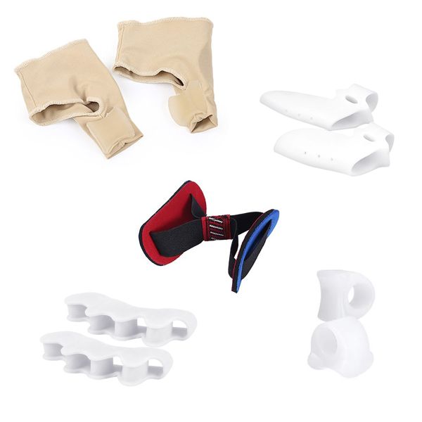 9Piece Toe Separators Bunion Corrector for Women and Men Toe Protectors